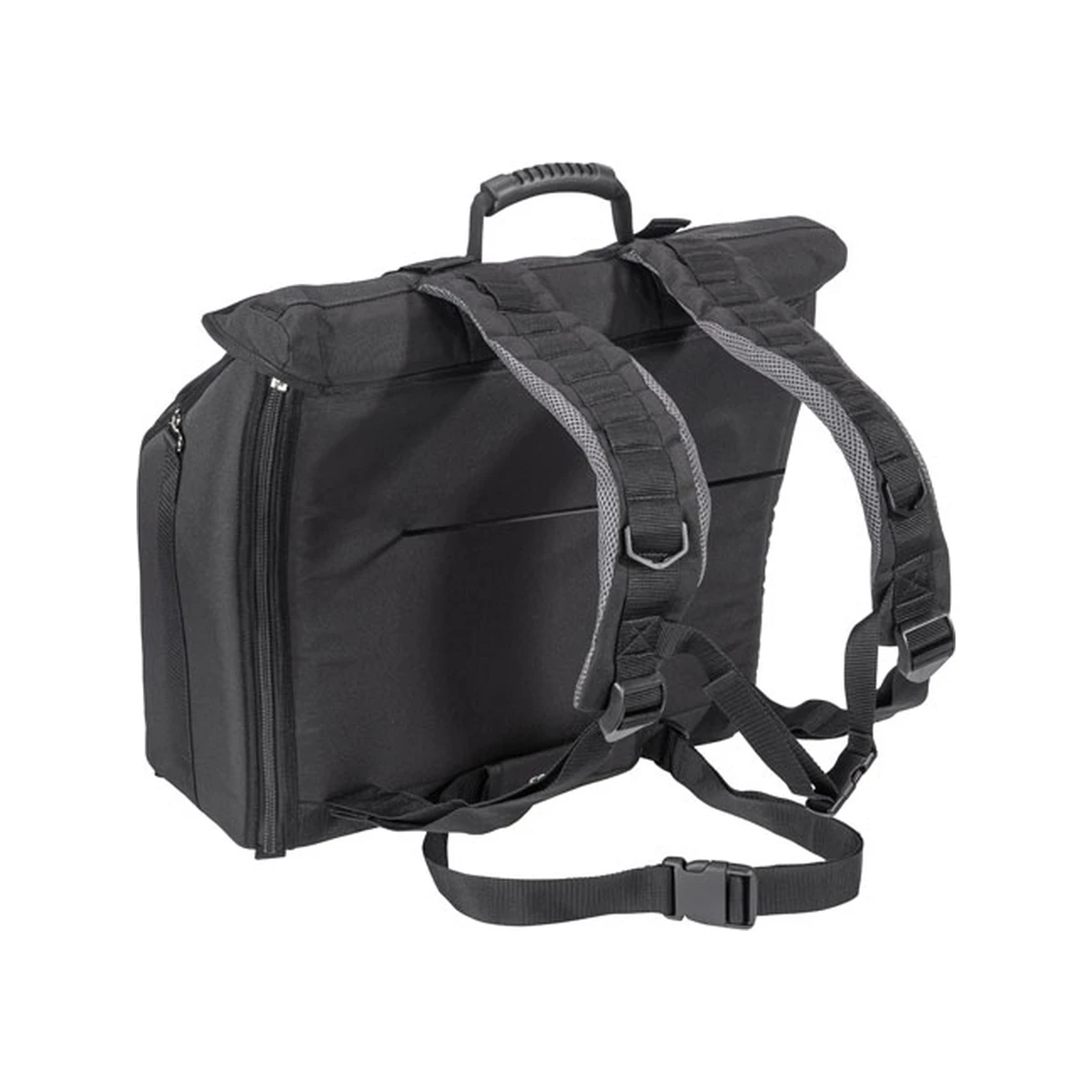 Soundwear Gigbag Rückseite – gepolsterte Rucksackgurte mit Brustgurt
