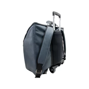 Steffyline Akkordeon Trolley Rückseite – ergonomische Schultergurte, gepolstert, abnehmbar
