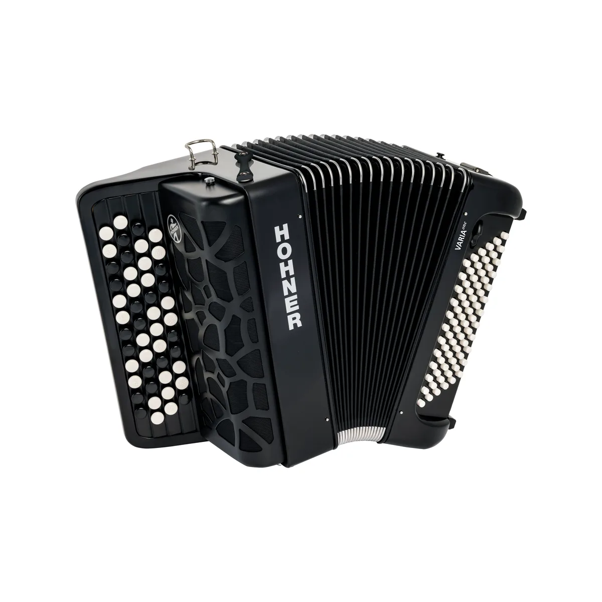 HOHNER Varia One Knopf C-Griff, schwarzes Convertor-Akkordeon