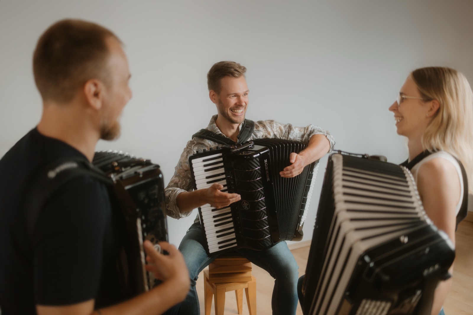 Akkordeonunterricht in der Gruppe bei Accordio