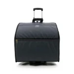 96 Bass Akkordeon Trolley – gepolsterter Gigbag mit Teleskopgriff und Rollen, Vorderansicht