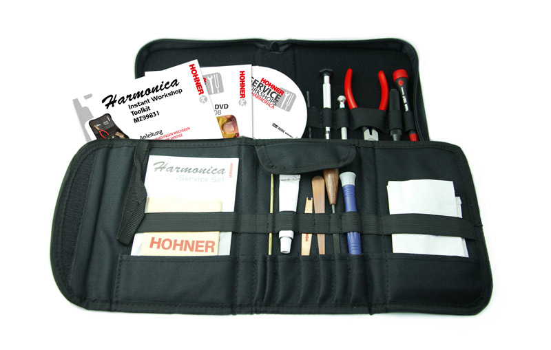 HOHNER Instant Workshop Toolkit Mundharmonika Werkzeugset – Akkordeon Service Center Pforzheim