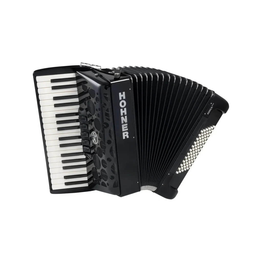 HOHNER Amica III 72 forte Akkordeon schwarz – Akkordeon Service Center Pforzheim