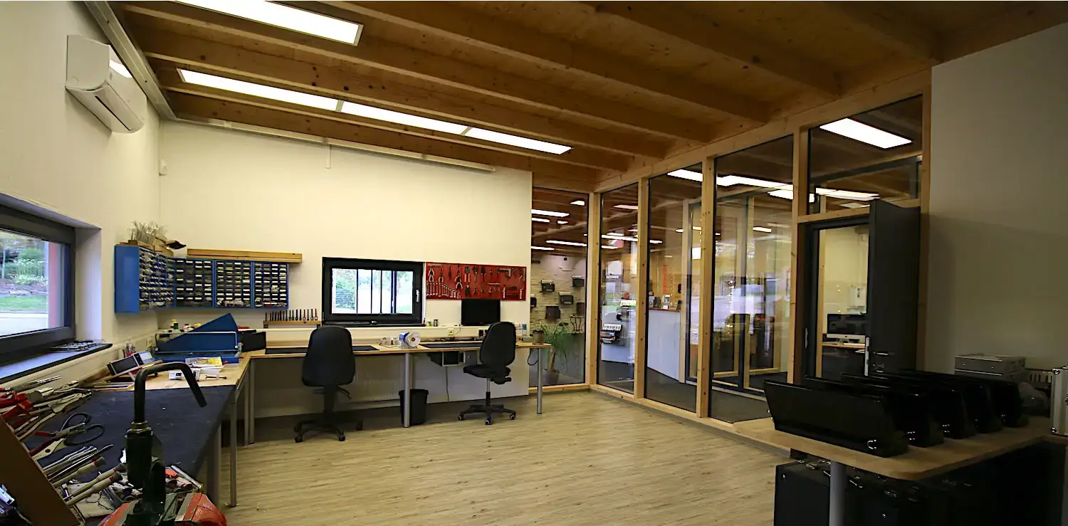 Akkordeonwerkstatt in Pforzheim